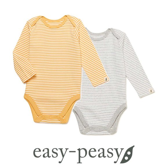 Baby Jogger and Bodysuit with Long Sleeves - Sizes 6 - 9 Months (Unisex)